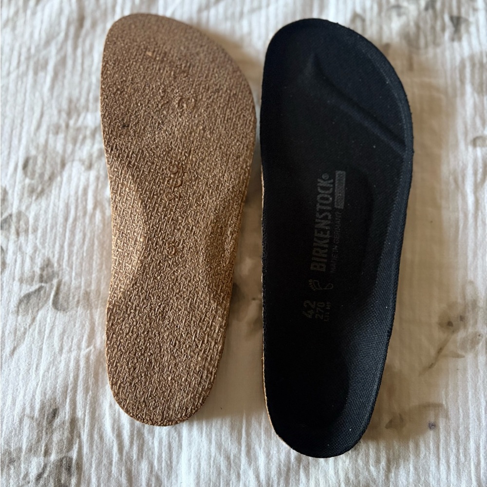 Birkenstock Black Cork Replacement Footbed